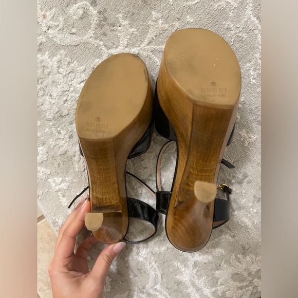 Gucci platform black heels - Picture 5 of 5